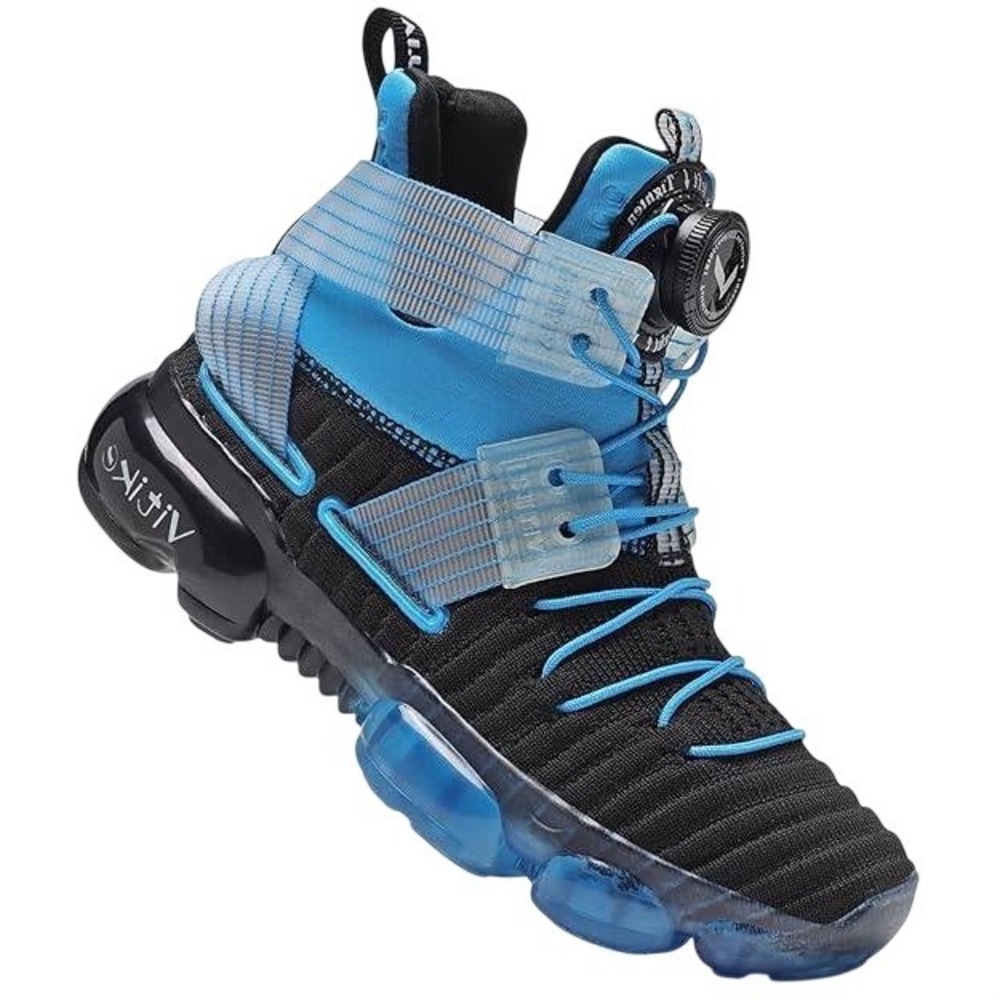 Vitike Kids' Durable Lace-Up Non-Slip Running Shoes High-Top Sneaker Shoes‎ Sz 3